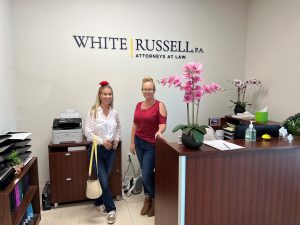 MediationsWorks Joanne Luckman delivers donuts to White Russell PA