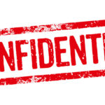 Red Stamp white background - Confidential