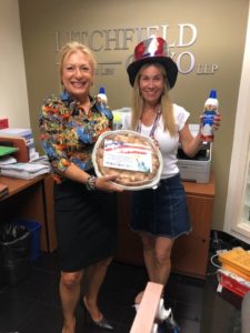 Joanne Luckman Delivering Pies to Lichtfield and Cavo in Fort Lauderdale