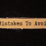 A Notepad with text Mistakes To Avoid