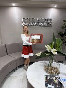 holiday cookie deliveries to clients